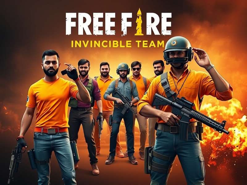 Free Fire Invincible Team Indian Players